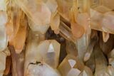 Tangerine Quartz Crystal Cluster - Madagascar #112812-3